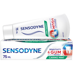 Sensodyne - Sensitivity and Gum Active Protect Οδοντόκρεμα Καθημερινής Προστασίας της Ευαισθησίας των Δοντιών και της Υγείας των Ούλων - 75ml