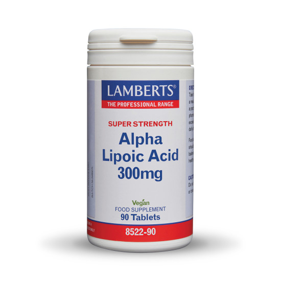 Lamberts - Συμπλήρωμα διατροφής Alpha Lipoic Acid 300mg - 90 ταμπλέτες