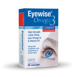 Lamberts - Eyewise Omega 3 Συμπλήρωμα Διατροφής με Ω3 Λιπαρά Οξέα για την Καλή Υγεία των Ματιών & της Όρασης - 60caps