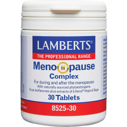 Lamberts - Meno-pause Complex Συμπλήρωμα Διατροφής Ειδικά Σχεδιασμένο Για την Περίοδο της Εμμηνόπαυσης - 30tabs