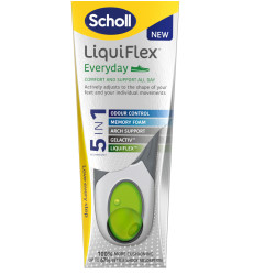 Scholl - Liquiflex EveryDay Πάτοι 5 Σε 1 Τεχνολογία (36-41) - 1 Ζευγάρι