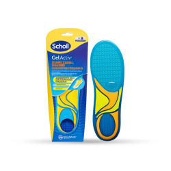 Scholl - Gel Activ Casual-Sneakers Πάτοι τζελ για καθημερινά παπούτσια μεγέθους L (40-46,5) - 2τμχ