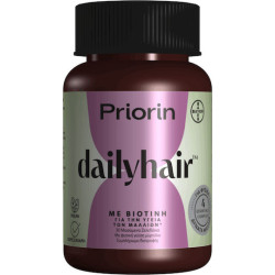Bayer - Priorin DailyHair Gummies Συμπλήρωμα Διατροφής με Βιοτίνη για την Υγεία των Μαλλιών - 30 ζελεδάκια