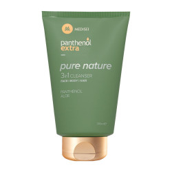 Medisei - Panthenol Extra Pure Nature 3in1 Cleanser Αφρόλουτρο-σαμπουάν για Πρόσωπο-Σώμα-Μαλλιά - 200ml