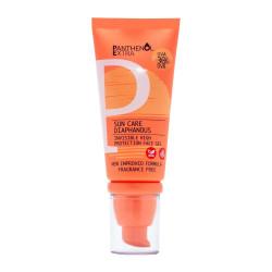 Medisei - Panthenol Extra Sun Care Diaphanous SPF30 Αντηλιακό τζελ προσώπου, χωρίς άρωμα, με βελούδινη υφή - 50ml