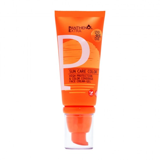 Medisei - Panthenol Extra Sun Care Color Gel-Cream SPF30 Αντηλιακή κρέμα-gel προσώπου με χρώμα - 50ml