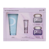 Medisei - Panthenol Extra Promo Your Complete Beauty Routine  Face Cleansing gel Τζελ Καθαρισμού Προσώπου - 150ml & Triple Defense Eye Cream Κρέμα ματιών - 25ml & Day cream SPF15 Κρέμα ημέρας - 50ml & Night cream Κρέμα νύχτας - 50ml