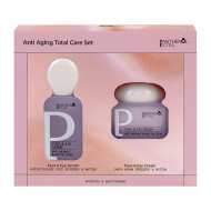 Medisei - Panthenol Extra Promo Anti Aging Τοtal Care Set Face & Eye Serum Αντιρυτιδικός Ορός Προσώπου & Ματιών - 30ml & Face and Eye Cream Αντιρυτιδική Κρέμα Προσώπου & Ματιών - 50ml