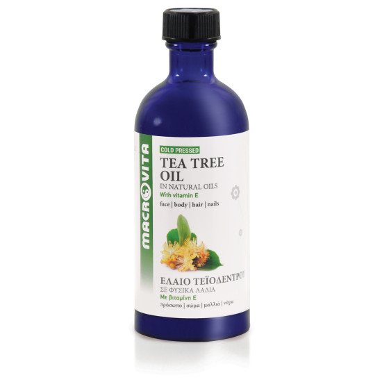 Macrovita - Tea tree oil Έλαιο Τεϊόδεντρου - 100ml
