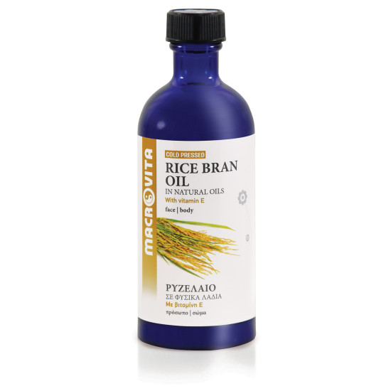 Macrovita - Rice Brain Oil Ρυζέλαιο - 100ml