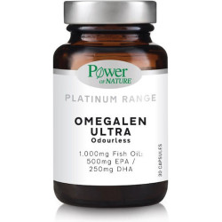 Power Health - Platinum omegalen ultra classics Ιχθυέλαιο μοριακής απόσταξης & ψυχρής συμπίεσης - 30caps