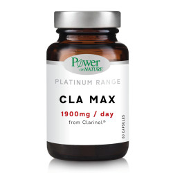 Power Health - Platinum Range CLA Max 1900mg / Day Συμπλήρωμα Διατροφής για την Αύξηση της Καύσης του Λίπους & της Μυϊκής Μάζας - 60caps
