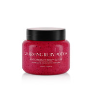 LavishCare - Charming Ruby Potion Body Scrub Αποτοξίνωση & αναγέννηση της επιδερμίδας - 250ml