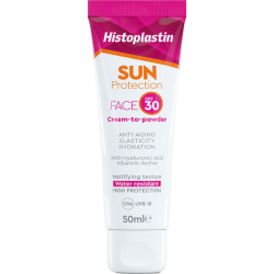 Histoplastin - Sun Protection Face Cream To Powder SPF30+ Αντηλιακή Κρέμα Προσώπου Χωρίς Χρώμα - 50ml