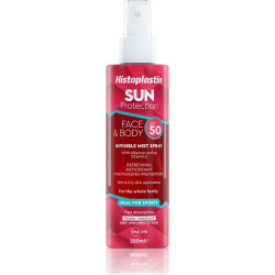 Histoplastin - Sun Protection Face & Body Spf50 Invisible Mist Spray Υψηλής Αντηλιακής Προστασίας - 200ml