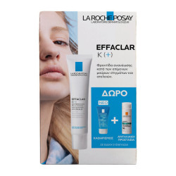 La Roche Posay - Promo Effaclar K(+) Cream - 40ml & ΔΩΡΟ Effaclar Gel - 50ml & Αnthelios Oil Correct spf50+ - 3ml