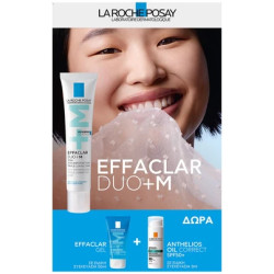 La Roche Posay - Promo Effaclar Duo+M - 40ml & ΔΩΡΑ Effaclar Gel - 50ml & Anthelios Oil Correct SPF50 - 3ml 