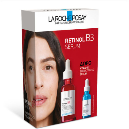 La Roche Posay - Promo Retinol B3 Serum Αντιρυτιδικός Ορός για τις Βαθιές Ρυτίδες - 30ml & Δώρο Hyalu B5 Suractivated Serum Υπερενεργός Ορός Αναπλήρωσης Όγκου - 10ml