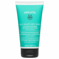 Apivita - Oily Roots & Dry Ends Balancing Conditioner Κρέμα Εξισορρόπησης για Μαλλιά με Λιπαρές Ρίζες & Ξηρές Άκρες - 150ml