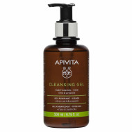 Apivita - Cleansing Gel lime & propolis Τζελ Καθαρισμού για Λιπαρές & Μεικτές επιδερμίδες με πρόπολη και κίτρο - 200ml