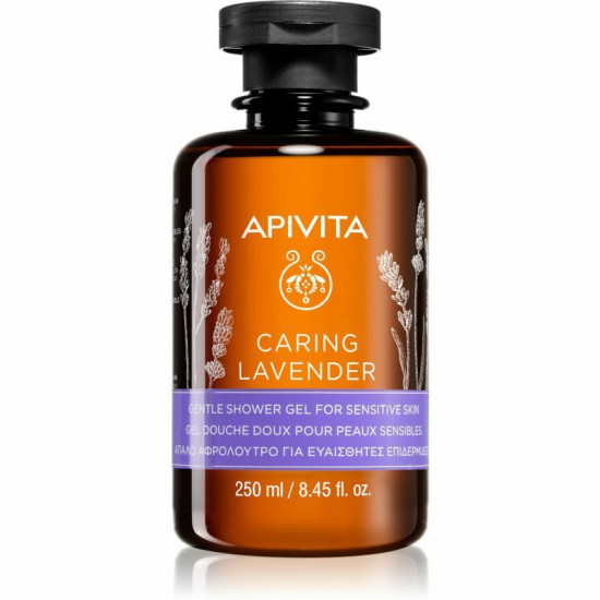 Apivita - Caring Lavender Αφρόλουτρο σε Gel Λεβάντα - 250ml