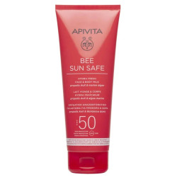 Apivita - Bee Sun Safe Hydra Fresh Face & Body Milk Ενυδατικό Αναζωογονητικό Γαλάκτωμα για Πρόσωπο & Σώμα - 200ml