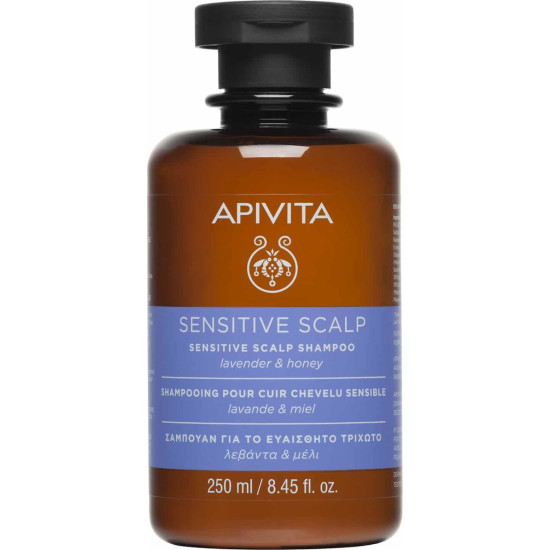 Apivita - Sensitive Scalp Prebiotics & Honey Σαμπουάν Γενικής Χρήσης για Εύθραυστα Μαλλιά - 250ml Apivita - Sensitive Scalp Prebiotics & Honey Σαμπουάν Γενικής Χρήσης για Εύθραυστα Μαλλιά - 250ml