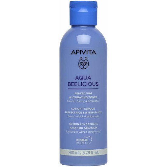 Apivita - Aqua Beelicious Perfecting & Hydrating Toner Λοσιόν Ενυδάτωσης κατά των Ατελειών - 200ml