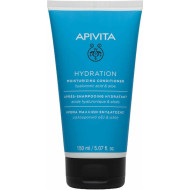 Apivita -  Hydration Moisturizing Conditioner Κρέμα Μαλλιών Ενυδάτωσης με Υαλουρονικό Οξύ & Αλόη - 150ml