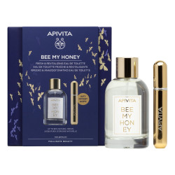 Apivita - Bee My Honey Eau De Toilette Γυναικείο Άρωμα - 100ml & Δώρο Επαναγεμιζόμενο Spray Αρώματος - 8ml