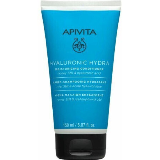 Apivita -  Hyaluronic Hydra Moisturizing Conditioner Κρέμα Μαλλιών Ενυδάτωσης με Υαλουρονικό Οξύ & Μέλι - 150ml