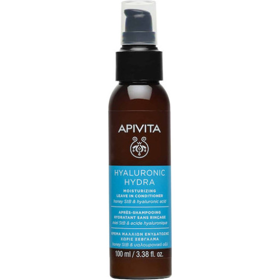Apivita - Hyaluronic Hydra Moisturizing Leave In Conditioner Ενυδατική Κρέμα Μαλλιών Χωρίς Ξέβγαλμα - 100ml