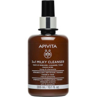 Apivita - Cleansing milk 3 in 1 with chamomile & honey Γαλάκτωμα καθαρισμού 3 σε 1 για πρόσωπο & μάτια με χαμομήλι & μέλι - 300ml