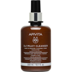 Apivita - Cleansing milk 3 in 1 with chamomile & honey Γαλάκτωμα καθαρισμού 3 σε 1 για πρόσωπο & μάτια με χαμομήλι & μέλι - 300ml