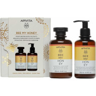 Apivita - Promo Bee My Honey Moisturizing Body Delights Ενυδατικό Γαλάκτωμα Σώματος με Μέλι & Αλόη - 200ml & Αφρόλουτρο - 250ml 