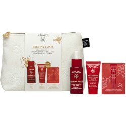 Apivita - Promo Beevine Elixir Collagen Reboot Ορός Ενεργοποίησης Σύσφιξης & Lifting - 30ml & Δώρο Αντιρυτιδική Κρέμα για Σύσφιξη & Lifting Ελαφριάς Υφής - 15ml & Αντιρυτιδική Κρέμα για τα Μάτια & τα Χείλη - 1,5 ml & Νεσεσέρ