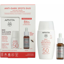 Apivita - Promo Anti-Dark Spots Duo Bee Sun Safe Daily Age Repair Face Fluid Λεπτόρρευστη Κρέμα για Μείωση Πανάδων κα Ρυτίδων Spf50 - 50ml & ΔΩΡΟ C15 Propolis Correct Serum - 10ml & Νεσεσέρ