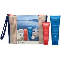 Apivita - Promo Bee Sun Safe Hydra Fresh Face Gel-Cream Ενυδατική Κρέμα -Τζελ Προσώπου SPF50 - 50ml Δώρο Δροσιστική Κρέμα Προσώπου - Σώματος After Sun - 100ml