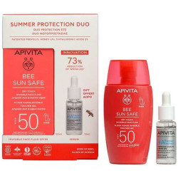 Apivita - Promo Summer Protection Duo Bee Sun Safe Dry Touch Invisible Face Fluid SPf 50 Λεπτόρρευστη Κρέμα Προσώπου - 50ml & ΔΩΡΟ HA5 Honey Repair Serum  -10ml