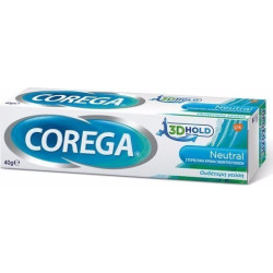 Corega  - Neutral Cream Στερεωτική Κρέμα Τεχνητής Οδοντοστοιχίας - 40gr