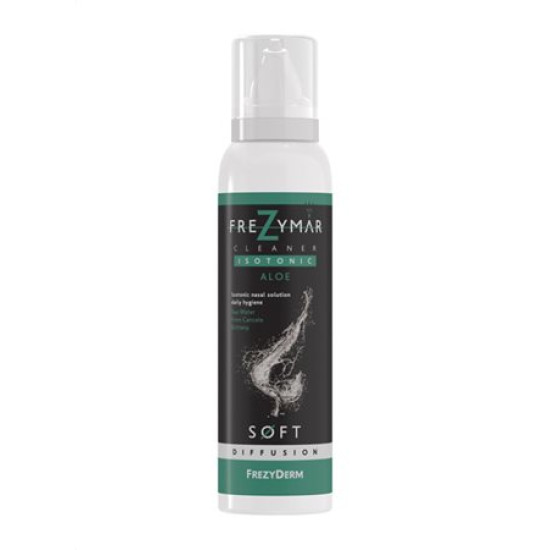 Frezyderm -  Frezymar Cleaner Soft Aloe Diffusion Isotonic Ισότονο Ρινικό Διάλυμα Καθημερινής Υγιεινής για Βρέφη από 0 μηνών Παιδιά και Ενήλικες - 120ml