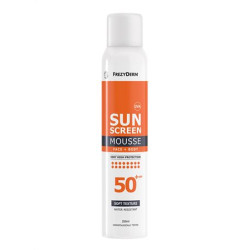 Frezyderm - Sun Screen Mousse Face & body SPF50 Αντηλιακός Αφρός Πολύ Υψηλής Ηλιοπροστασίας για Πρόσωπο και Σώμα - 200ml