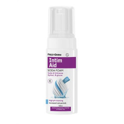 Frezyderm - Intim Aid Soda Foam Ειδικός Αφρός Καθαρισμού Υψηλού pH για την Ευαίσθητη Περιοχή με Σόδα/Εχινάκεια/Ξυλιτόλη - 100ml 