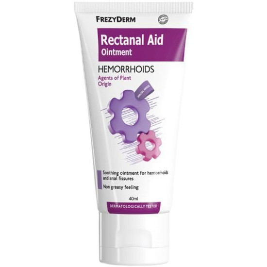 Frezyderm - Rectanal Aid Ointment Καταπραϋντική Αλοιφή για Αιμορροΐδες & Ραγάδες Πρωκτού - 40ml