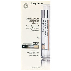 Frezyderm - Antioxidant Radiation Guard Αντιοξειδωτική Kρέμα Πολύ Υψηλής Προστασίας για Δέρματα Ειδικών Αναγκών SPF 50+ - 50ml