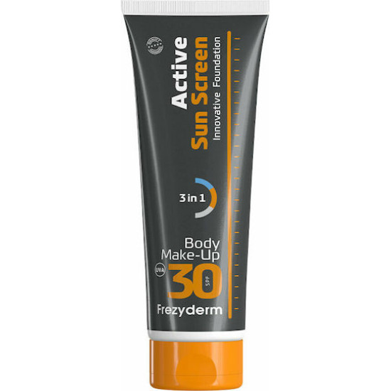 Frezyderm - Active Sun Screen Innovative Body Make Up Αντηλιακό Make-Up Σώματος SPF30 - 75ml