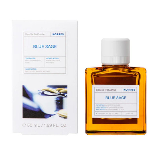 Korres - Blue Sage Eau de Toilette  Ανδρικό Άρωμα - 50ml