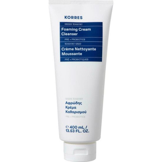 Korres - Greek Yoghurt Foaming Cream Cleanser Αφρώδης Κρέμα Καθαρισμού - 400ml