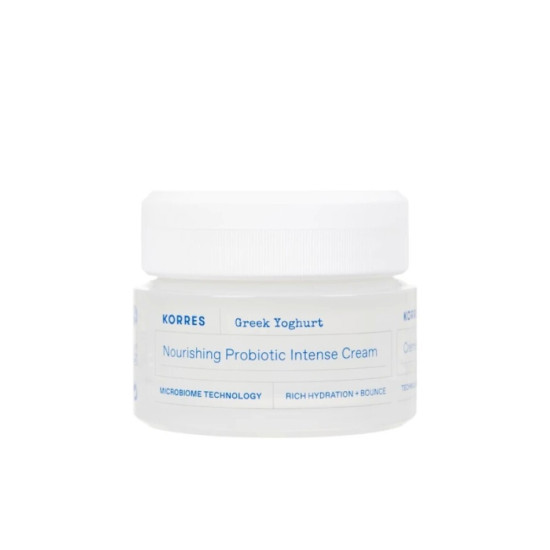 Korres - Greek Yoghurt Nourising Probiotic Intense Cream for Dry Skin Ενυδατική Κρέμα Προσώπου για Ξηρές Επιδερμίδες με γιαούρτι και προβιοτικά - 40ml