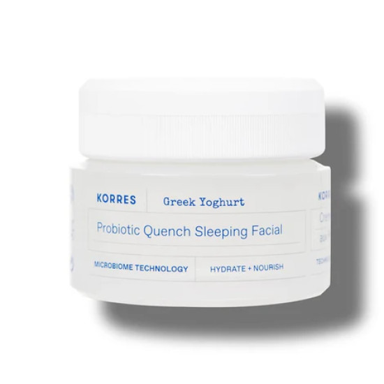 Korres - Greek Yoghurt Probiotic Quench Sleeping Facial Cream Γιαούρτι Ενυδάτωση με Προβιοτικά Κρέμα Νύχτας -  40ml